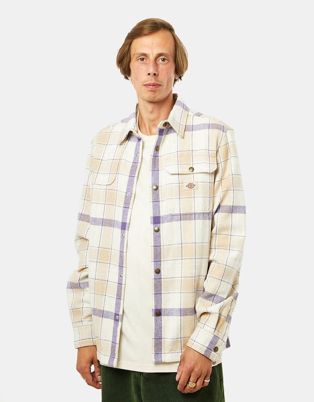 Maglietta Dickies Nimmons L/S - Nimmons Check Light