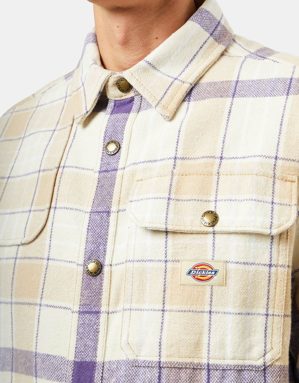 Dickies Nimmons L/S-Hemd – Nimmons Check Light