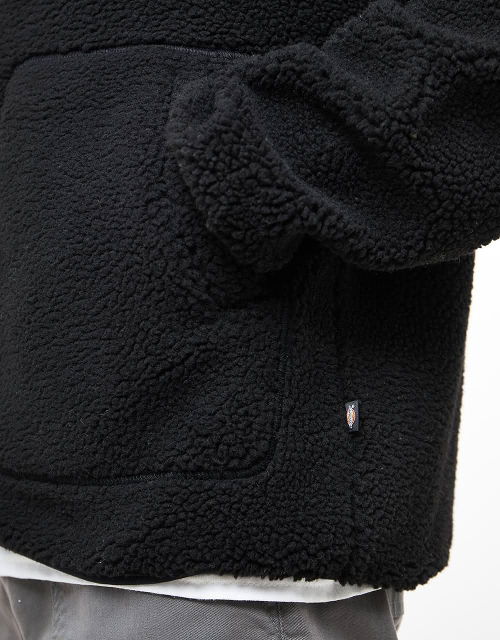 Forro polar con cremallera completa Dickies Mount Hope - Negro