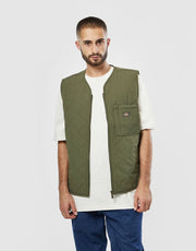 Dickies Thorsby Liner Vest - Miltary Green