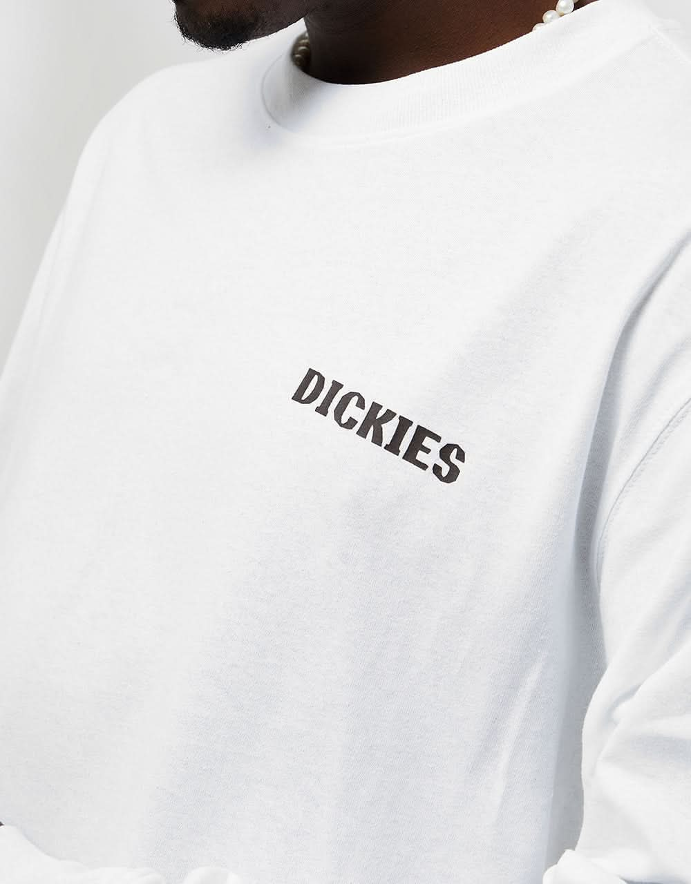 Dickies Hays L/S T-Shirt - White