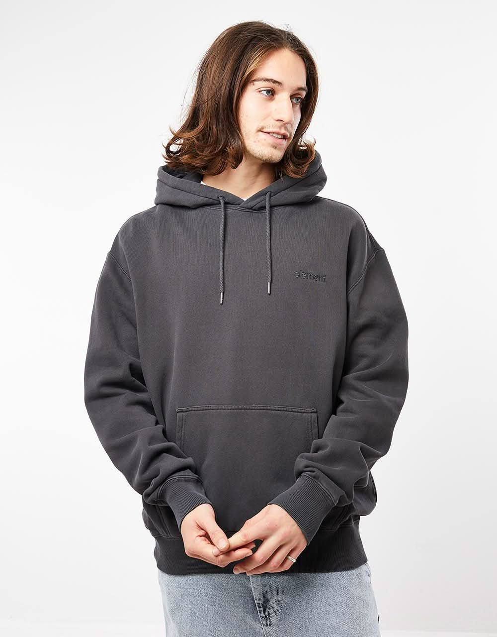 Element Cornell 3.0 Pullover Hoodie - Off Black