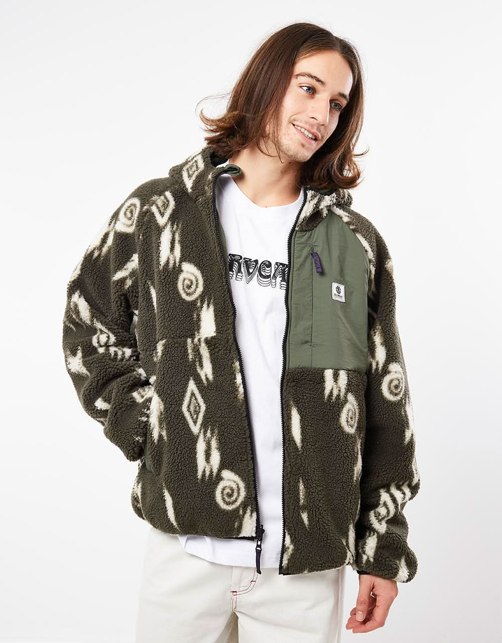 Element Wolfe Sherpa Fleece - Geo