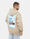 Nike SB Distorted Glimmer GFX Pullover Hoodie - Khaki