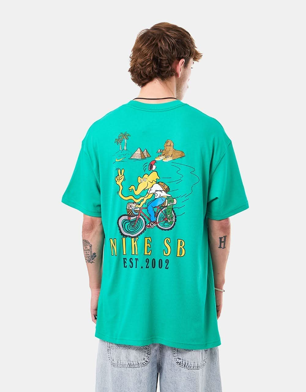 Nike SB Bike Day T-Shirt - Stadium Green