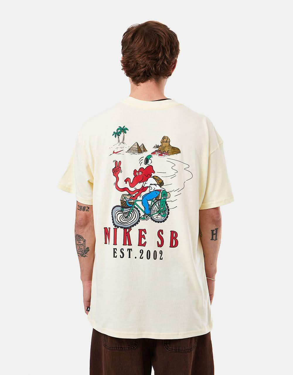 Nike SB Bike Day T-Shirt - Alabaster