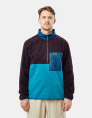 Patagonia Microdini 1/2 Zip Pullover Fleece – Belay Blue