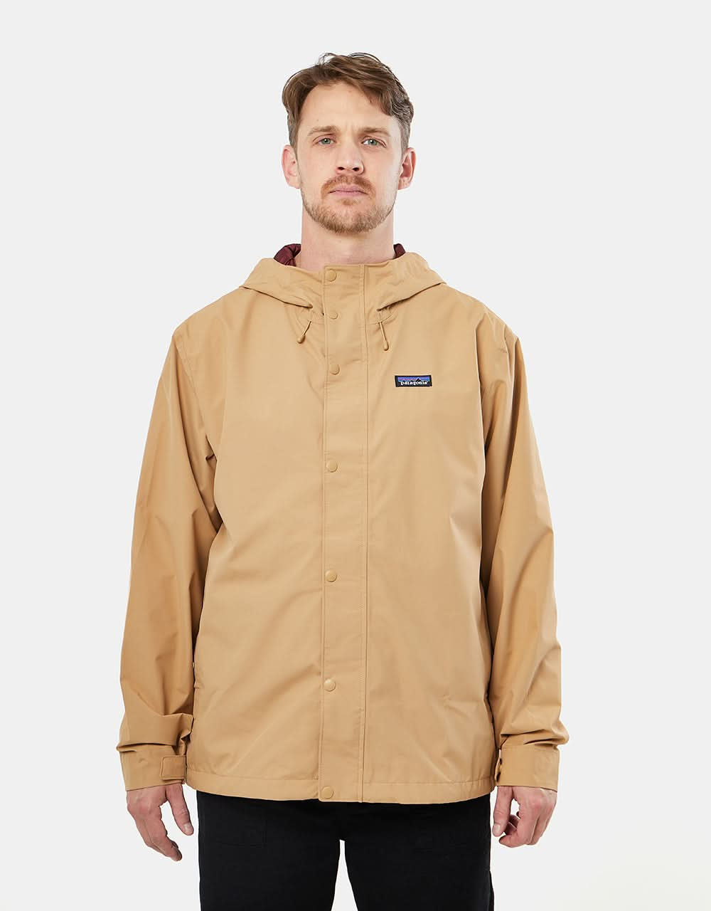 Patagonia Jackson Glacier Rain Jacket - Grayling Brown