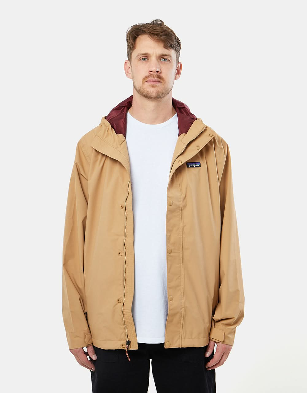 Patagonia Jackson Glacier Rain Jacket - Grayling Brown