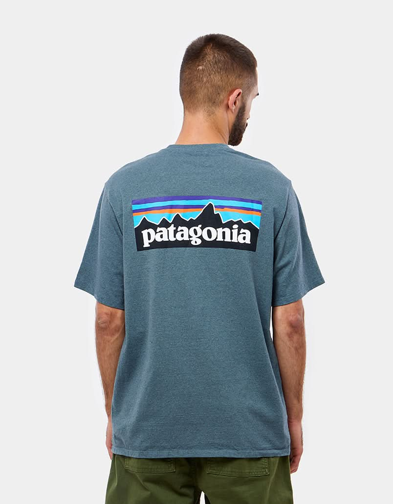 Patagonia P-6 Logo Responsibili-Tee® - Nouveau Green