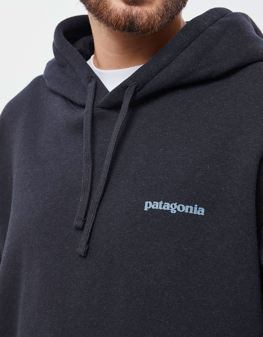 Sweat à capuche Patagonia Fitz Roy Icon Uprisal - Encre Noir