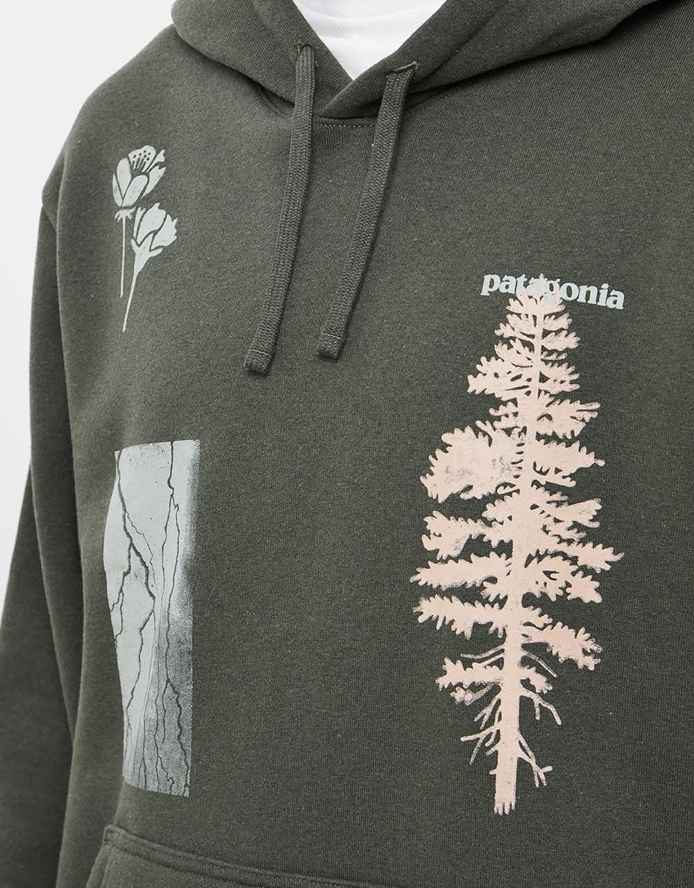 Patagonia Pyrophytes Uprisal Pullover Hoodie - Basin Green