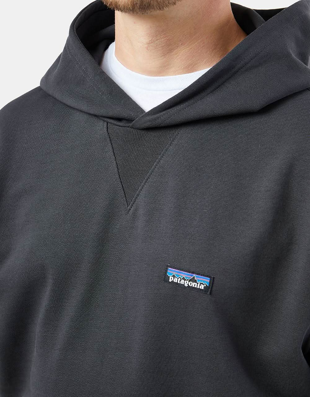 Patagonia Regenerative Organic Certified Cotton Pullover Hoodie - Ink Black