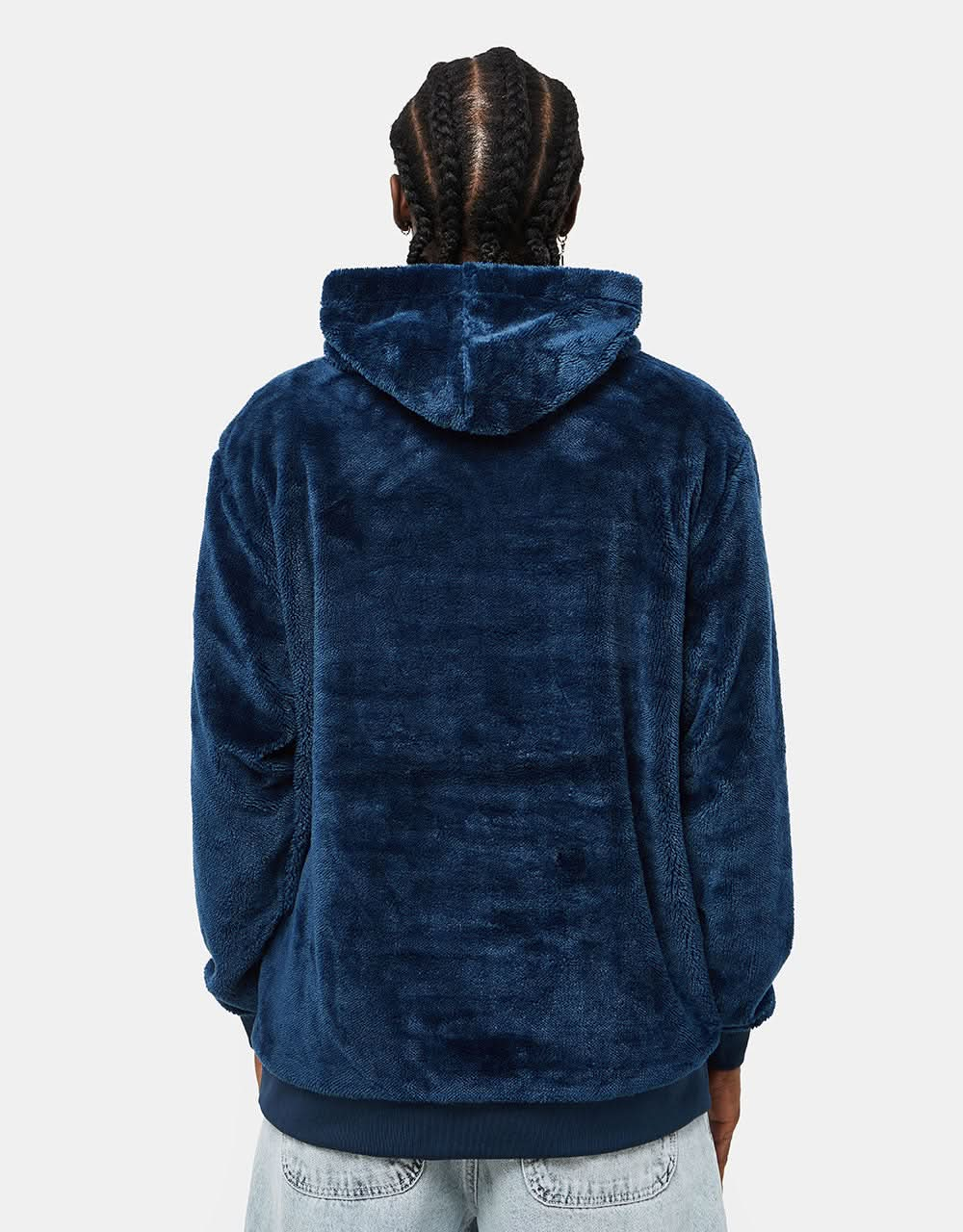 RIPNDIP OG Sherpa Pullover Hoodie - Navy