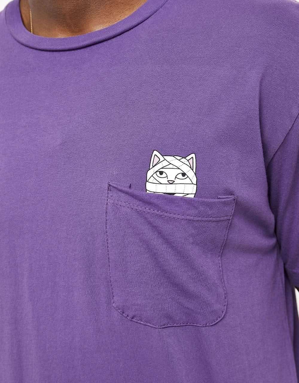 RIPNDIP Mummy Nerm Pocket T-Shirt - Purple