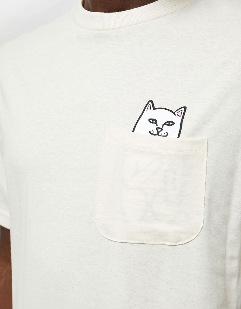 RIPNDIP Lord Nermal Pocket T-Shirt - Natural