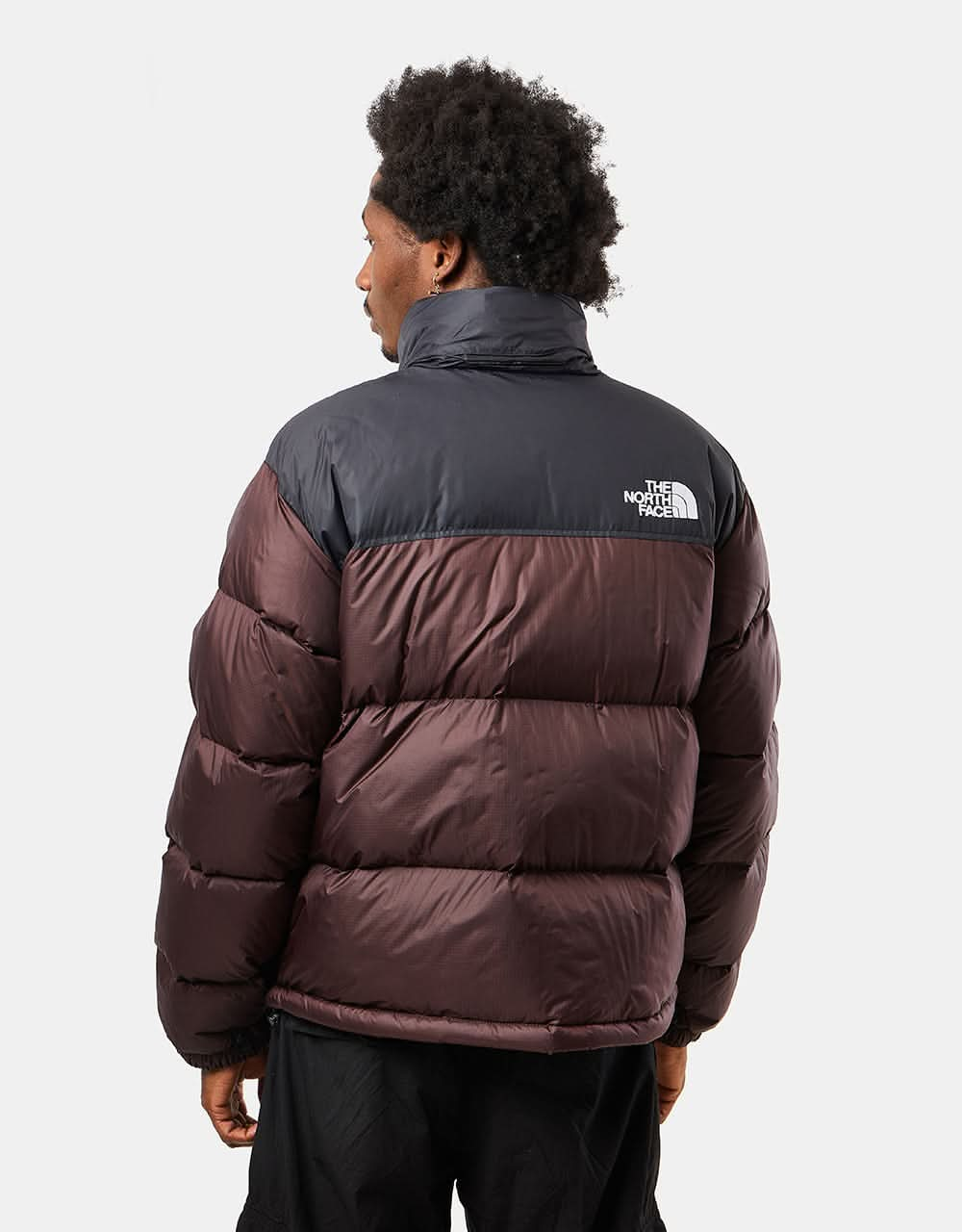 The North Face 1996 Retro Nuptse Jacket - Coal Brown/TNF Black