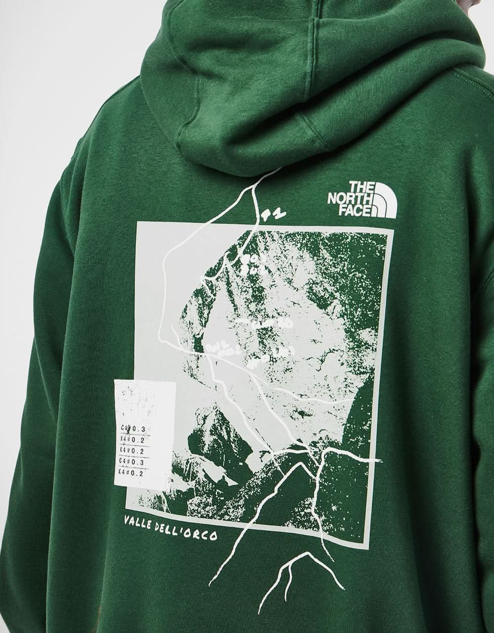 The North Face Outdoor Graphic Pullover Hoodie - Pine Needle