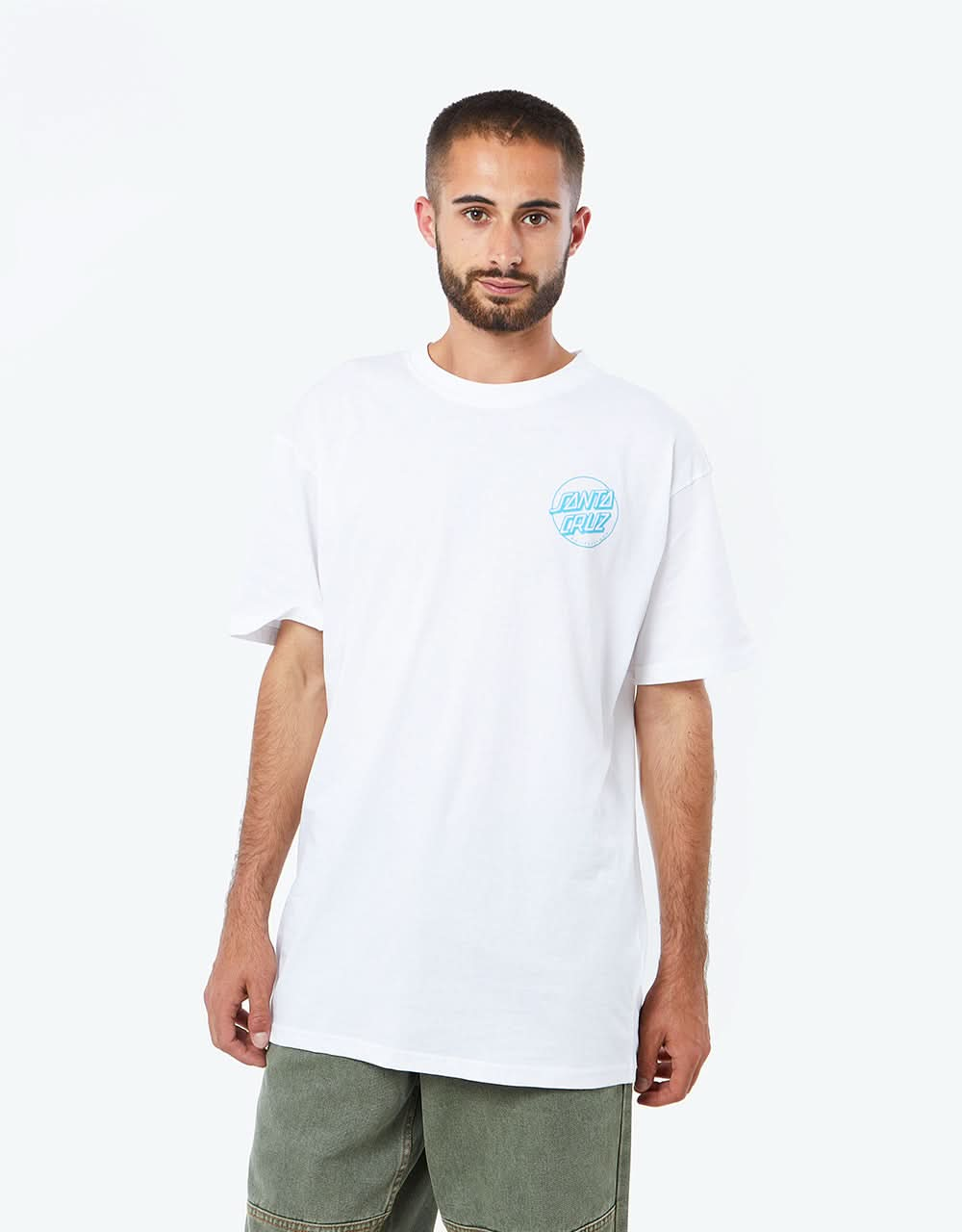 Santa Cruz Dressen Mash Up Opus T-Shirt - White