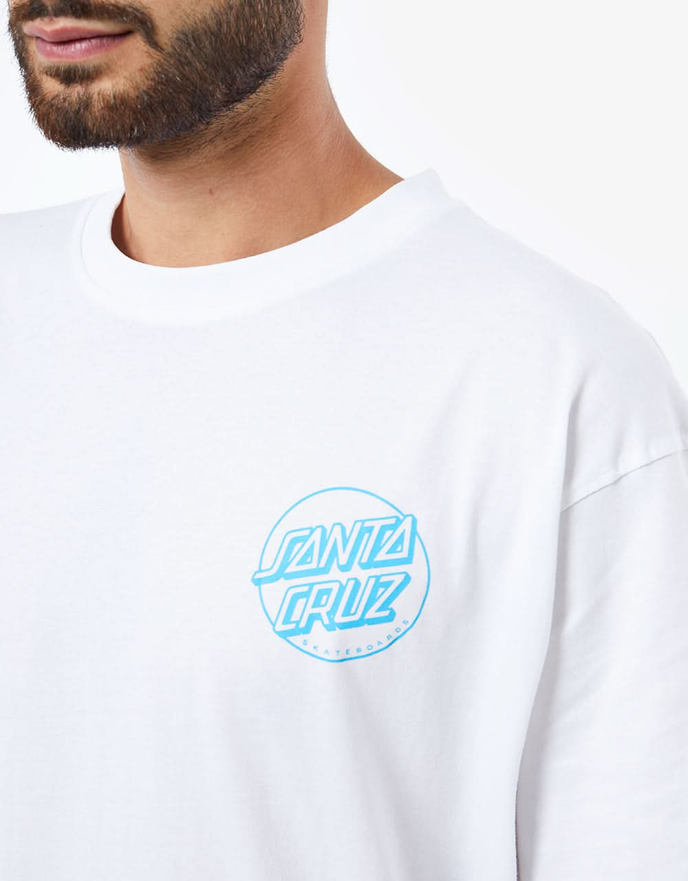 Santa Cruz Dressen Mash Up Opus T-Shirt - White