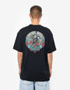 Santa Cruz Dressen Mash Up Opus T-Shirt - Black