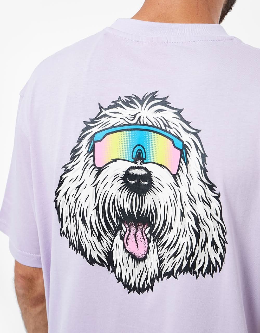 Santa Cruz McCoy Dog T-Shirt - Digital Lavender