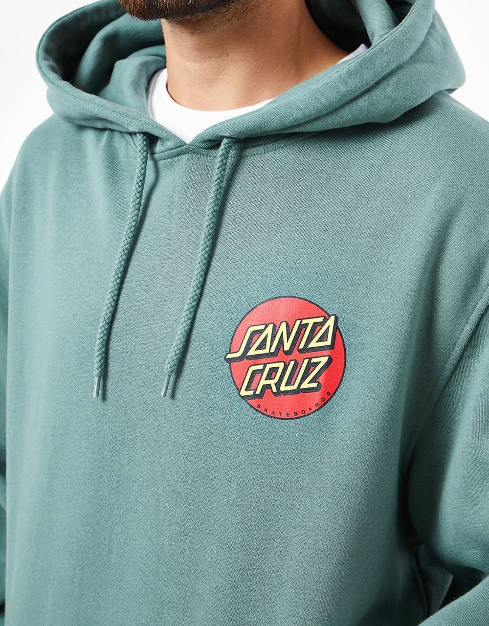 Santa Cruz Classic Dot Chest Pullover Hoodie - Sage