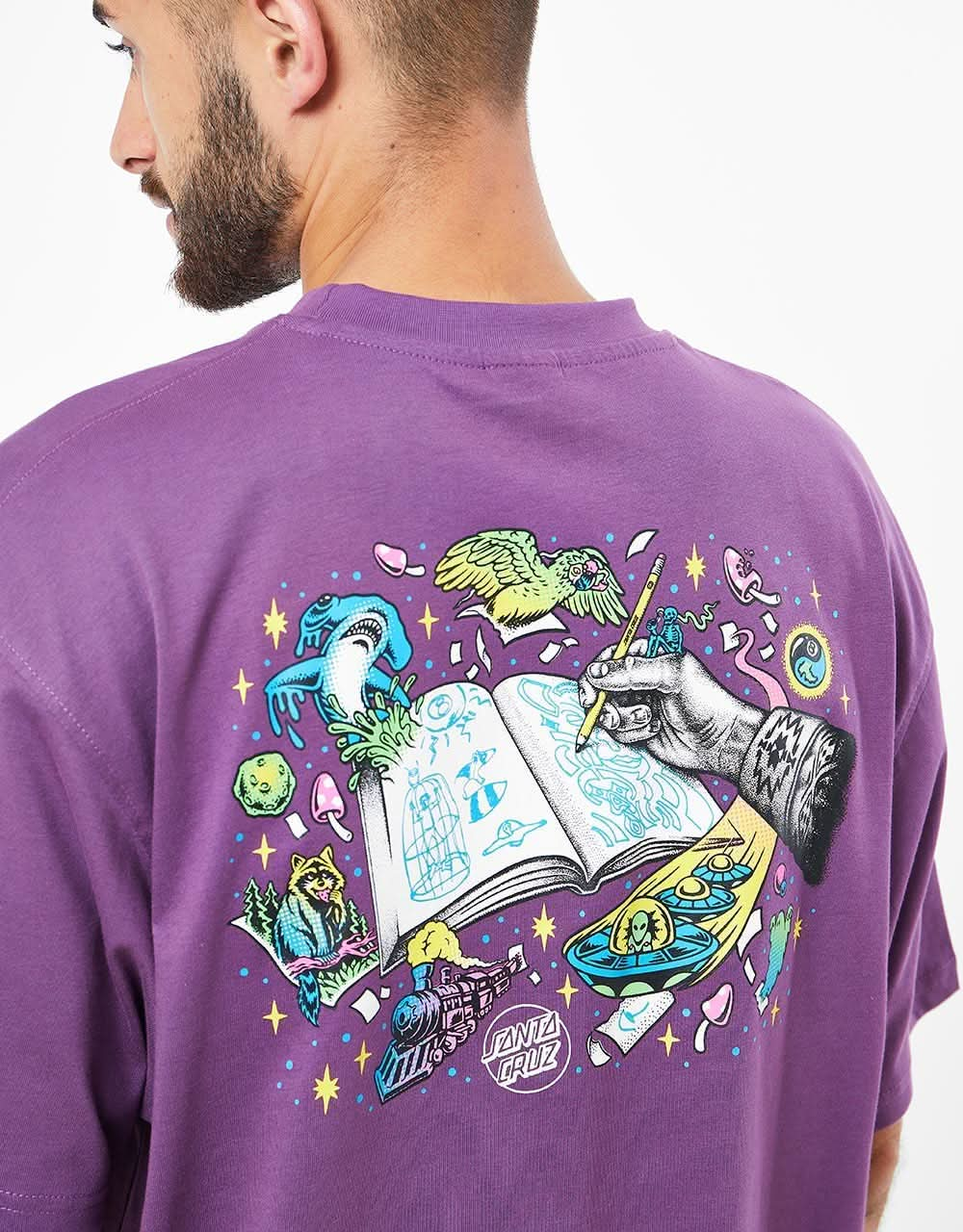 Santa Cruz Winkowski Vision T-Shirt - Grape