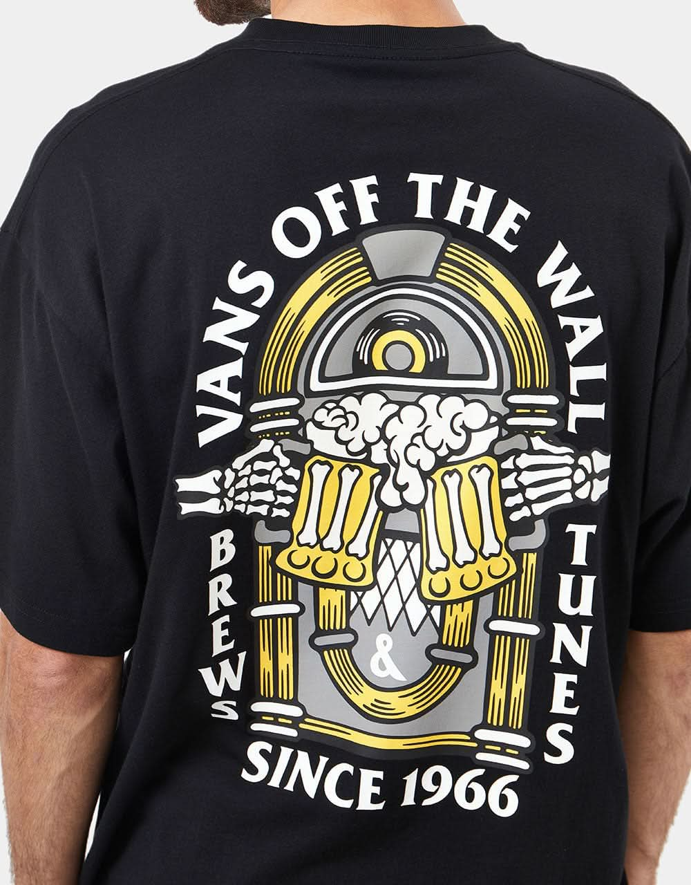 Vans Brew Bros Tunes T-Shirt - Black