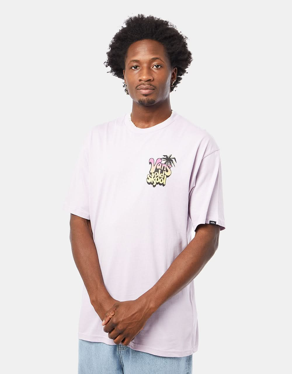 Vans Paradise Vans Palm T-Shirt - Lavender Frost