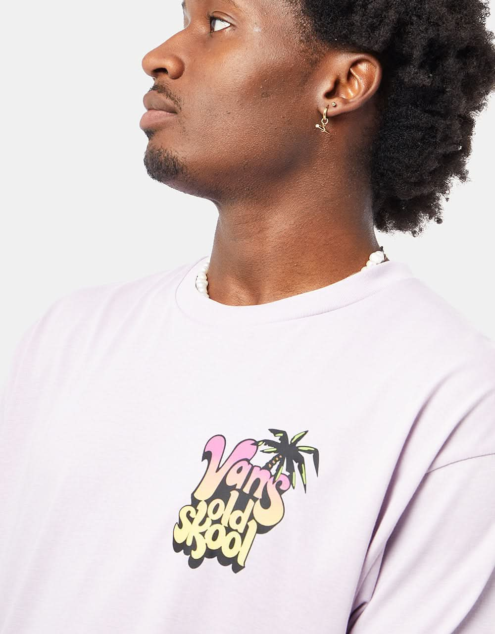 Vans Paradise Vans Palm T-Shirt - Lavender Frost