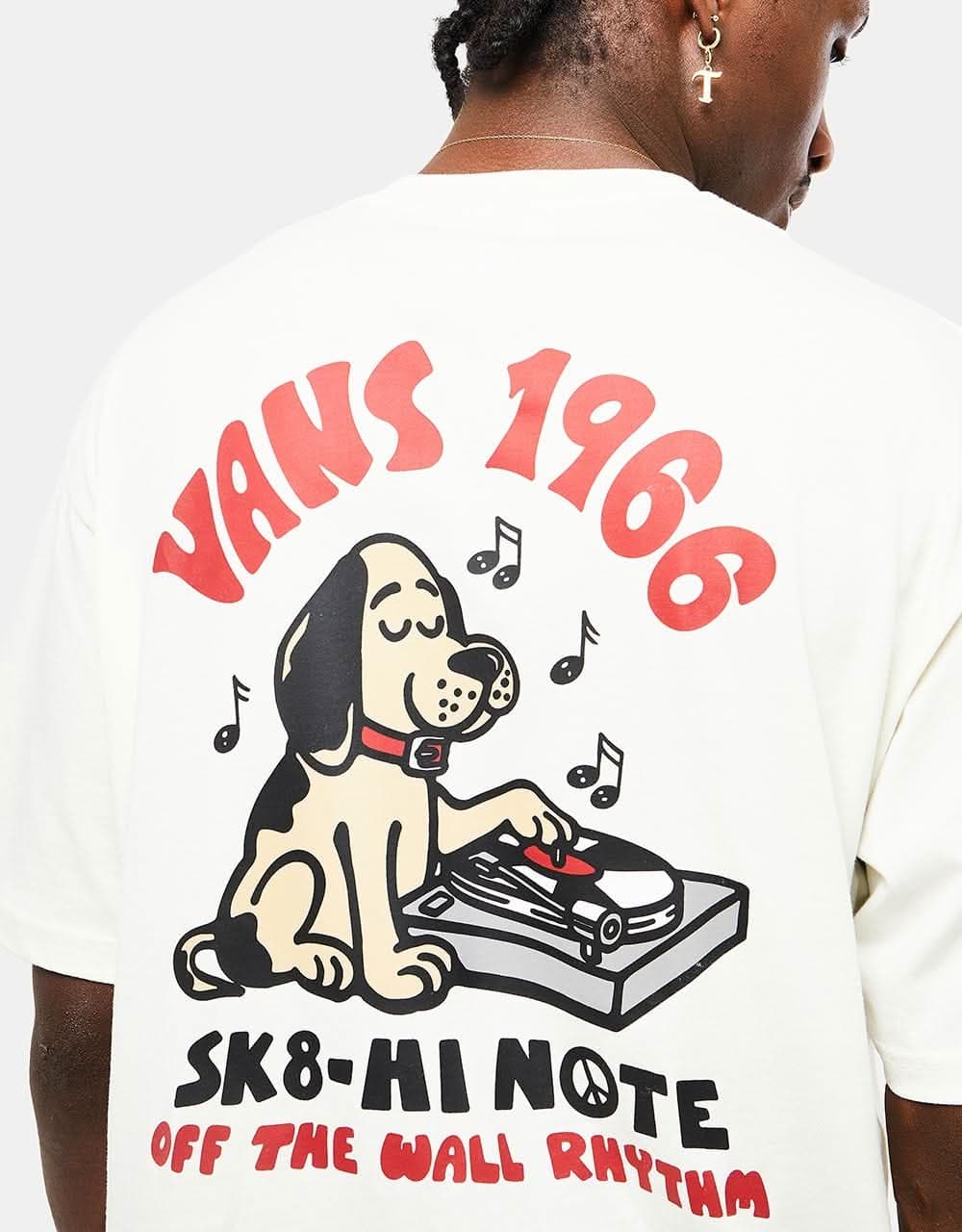 Vans Rhythm Pup T-Shirt - Marshmallow