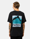 Penfield Mountain Scene Back Graphic T-Shirt - Black