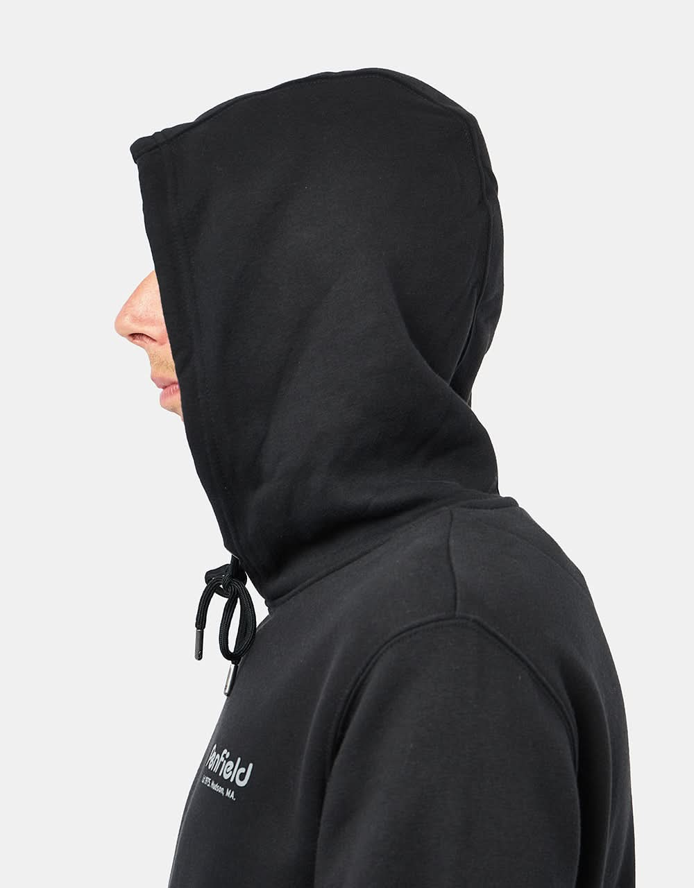 Penfield Hudson Script Pullover Hoodie - Black