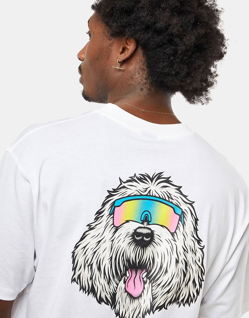 Camiseta Santa Cruz McCoy Dog EXCLUSIVA Reino Unido - Blanco