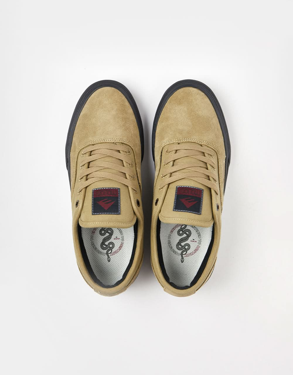 Chaussures de skate Emerica Provost G6 - Olive/Noir