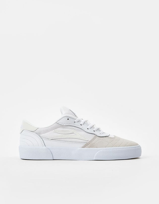 Chaussures de skate Lakai Cambridge - Blanc/Suède réfléchissant