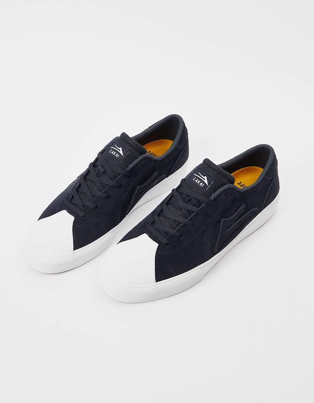 Lakai Flaco II Skate Shoes - Navy Suede