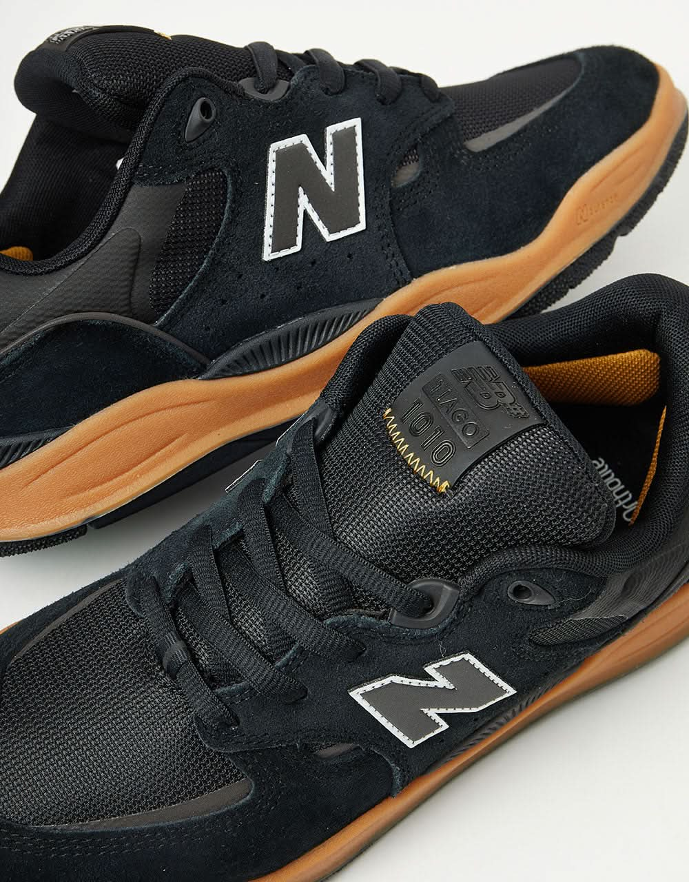 New Balance Numeric 1010 Skate Shoes - Black/Gum