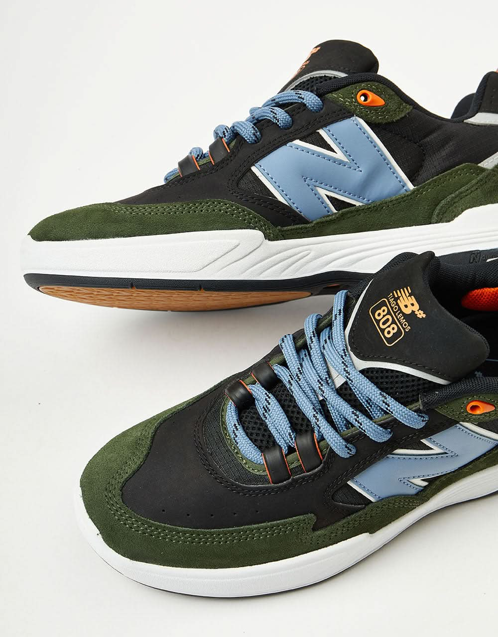 New Balance Numeric 808 Skate Shoes - Forest/Black