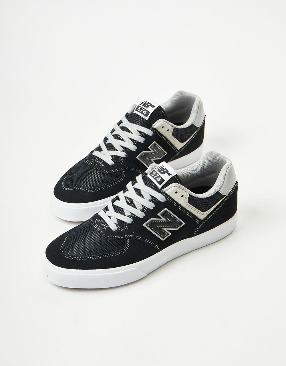 Scarpe da skate New Balance Numeric 574 - Nero/Grigio