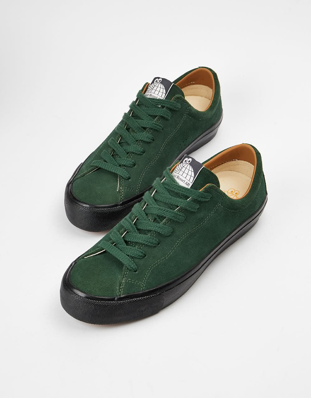 Last Resort AB VM003 Suede Lo Skate Shoes - Dark Green/Black