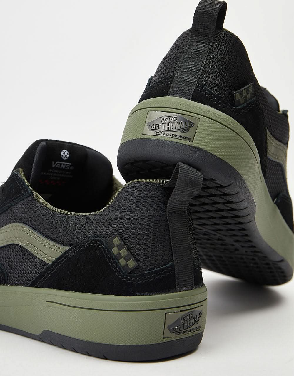 Vans Zahba Skate Shoes - Fatigue/Black