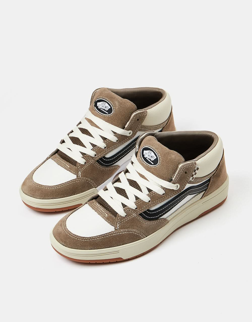 Vans Zahba Mid Skate Shoes - Walnut