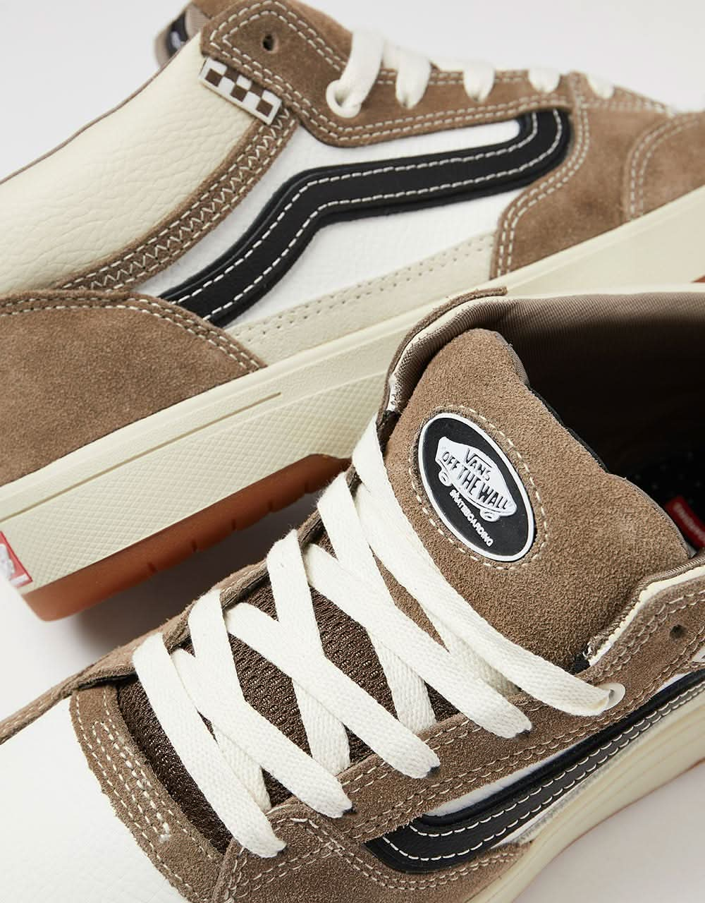 Vans Zahba Mid Skate Shoes - Walnut