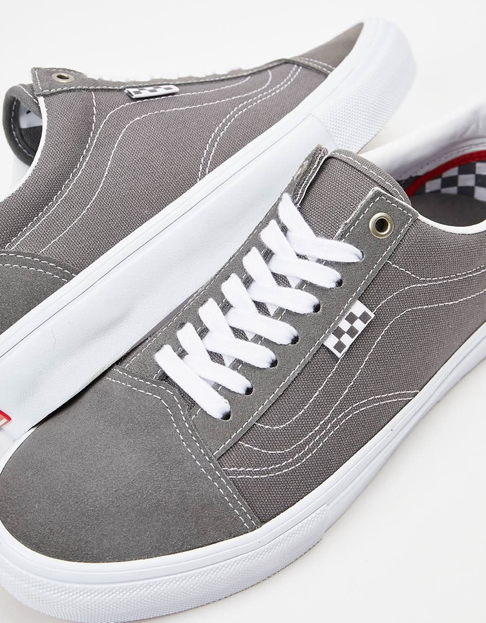 Vans Skate Old Skool Schuhe – Zinn/True White