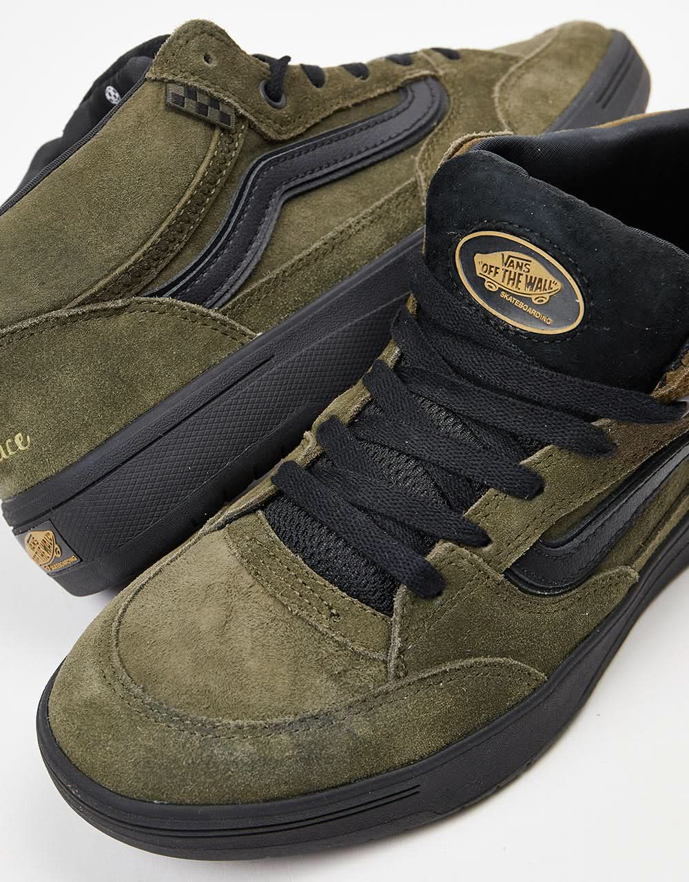 Vans Zahba Mid Skate Shoes - (Beatrice Domond) Dark Olive