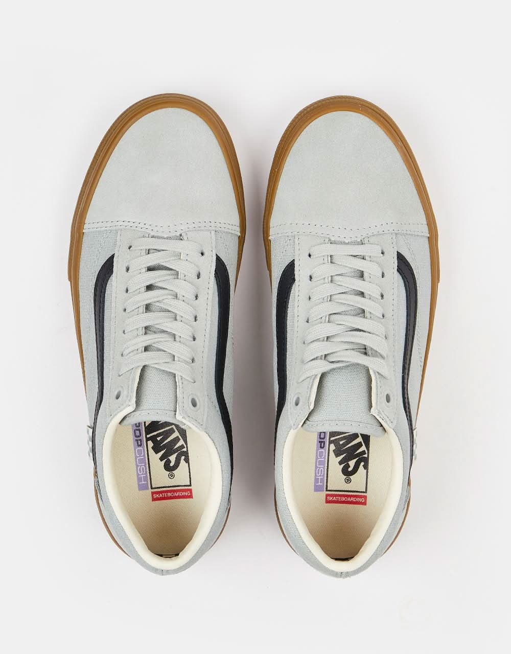 Vans Skate Old Skool Schuhe – Grau/Gummi