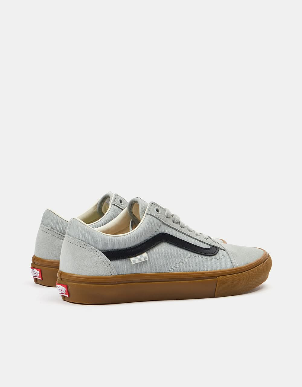 Zapatillas Vans Skate Old Skool - Gris/Goma