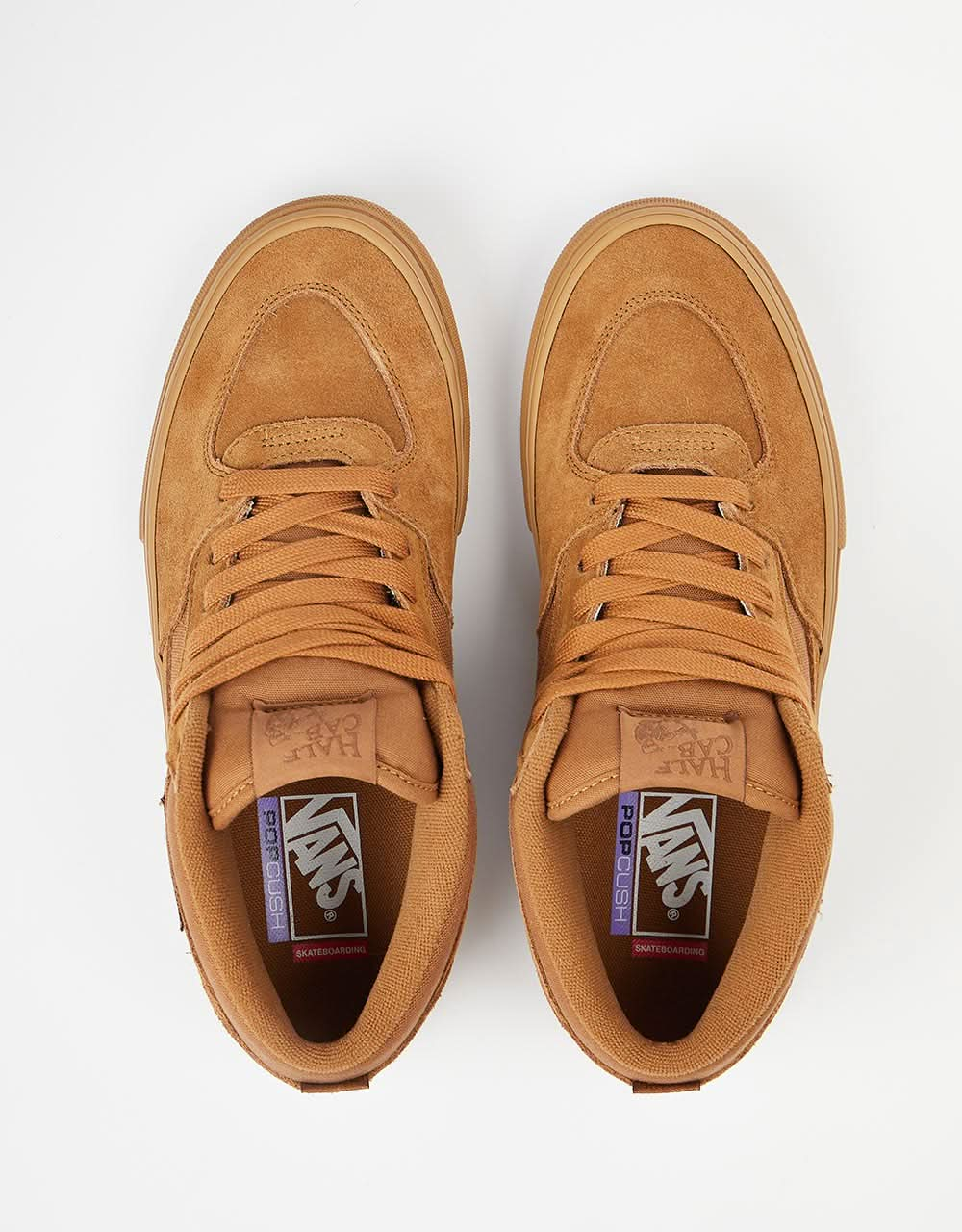 Vans Skate Half Cab Shoes - Brown/Gum